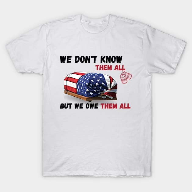 We Don't Know Them All T-Shirt by iammustapha